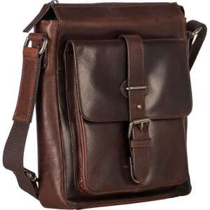 Leonhard Heyden Roma crossbody S 10 inch - Bruin