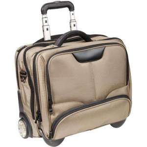 Dermata Business Laptop Trolley Nylon 3456NY Champagne