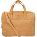 Bloomsbury Laptoptas Bloomsbury Leer - cognac