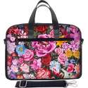 Laptoptas 13,3 / schoudertas bloemen print - Sleevy - laptoptas - schooltas