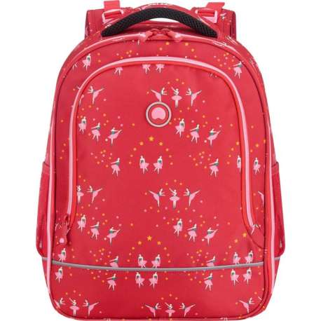 Delsey Ergonomische 1-Vaks Rugzak 15.6 Inch Ballerina - Roze