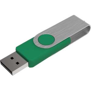Venditio USB Twister - 4 GB - Groen - 10 stuks