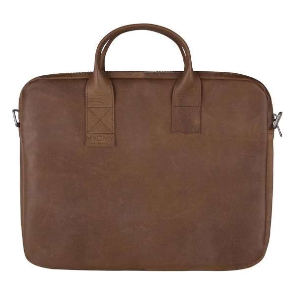 MYOMY Philip Laptoptas - 15 inch - Bruin