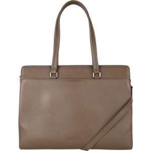 The Little Green Bag Dames Schoudertas Taupe