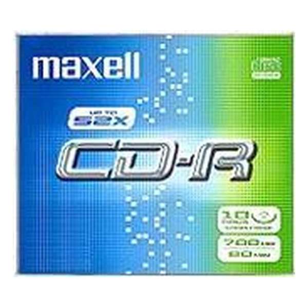 Maxell CD-R 80min/700Mb 10 stuks in JEWEL CASE