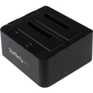 StarTech.com USB 3.1 (10bps) dubbel harddisk docking station voor 2,5 en/of 3,5'' SATA SSD/HDD