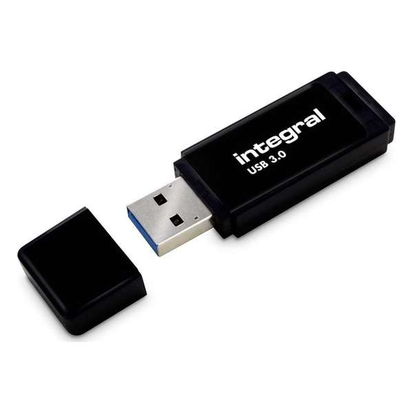 Integral BLACK USB flash drive 16 GB USB Type-A 3.2 Gen 1 (3.1 Gen 1) Zwart