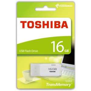 Toshiba TransMemory U202 - USB-stick - 16 GB - Wit