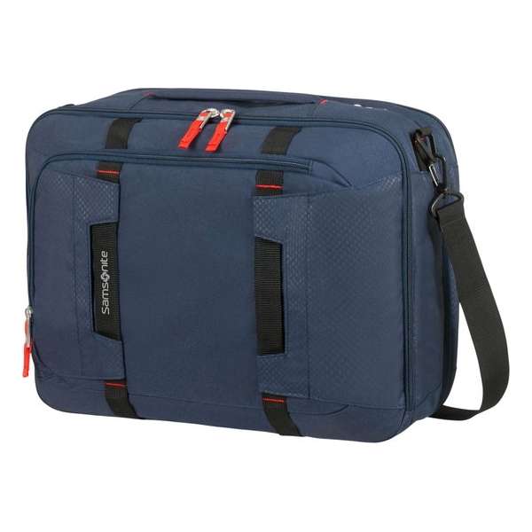 Samsonite Rugzak Met Laptopvak - Sonora 3-Way Shoulder Bag uitbreidbaar Night Blue