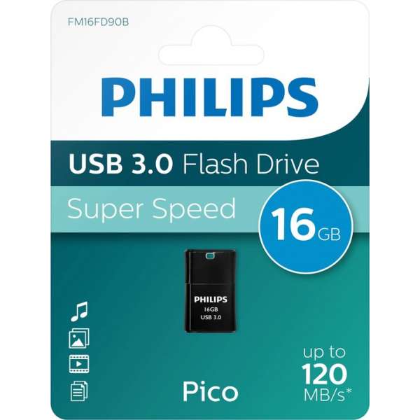 Philips Flash Drive Pico Edition 16GB, USB3.0