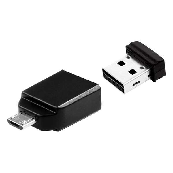 Verbatim Store' n' Go Nano 32GB USB 2.0 Type-A Zwart USB flash drive