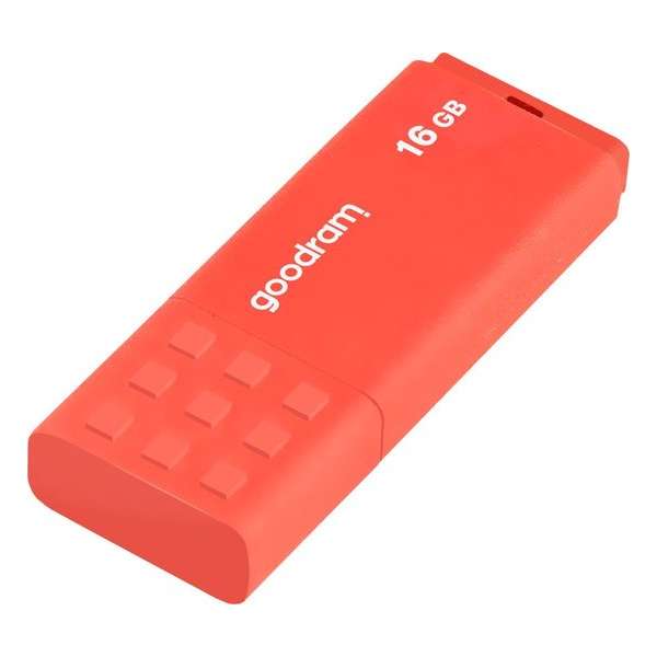 GOODRAM USB3.0 Flash Drive, 16 GB, UME3, USB A connector, Orange, 60/20 MB/s (USB3/2/1.1 comp)