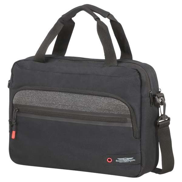 American Tourister Laptopschoudertas - City Aim Laptop Bag 15.6 inch Black