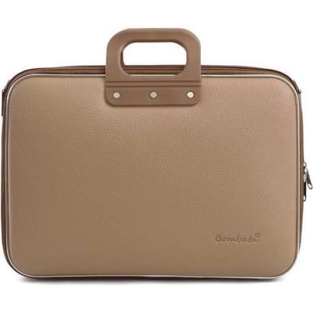 Bombata Classic Business 15 inch Laptoptas - 15,6" / Taupe