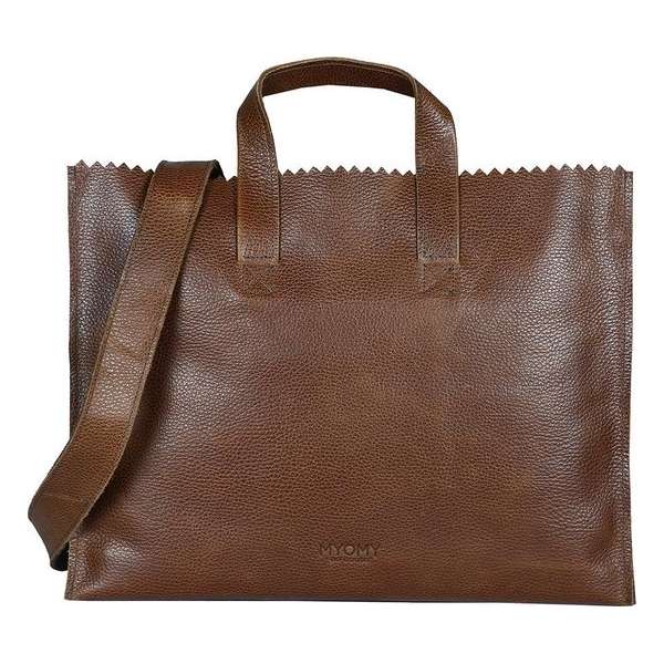 MYOMY My Paper Bag Business Aktetas - rambler brandy