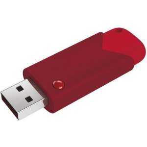 EMTEC USB stick Click B103R 512 gb Rood
