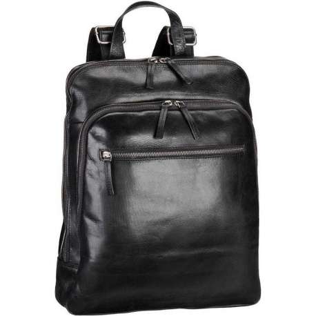 Leonhard Heyden Roma business rugzak 13 inch - Zwart