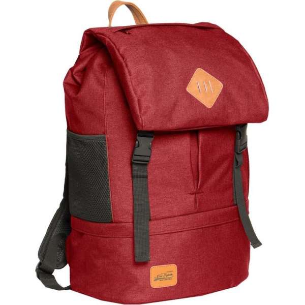 New Rebels Heaven Big Flap Backpack Burgundy XX | Rugtas | Rugzak.