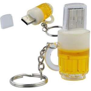 Ulticool USB-stick Bierglas - 8 GB - Drank - Bier - Geel