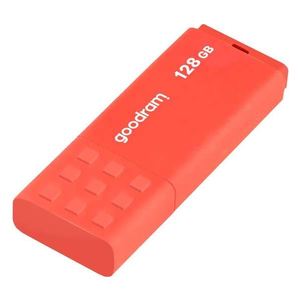 GOODRAM USB3.0 Flash Drive, 128 GB, UME3, USB A connector, Orange, 60/20 MB/s (USB3/2/1.1 comp)