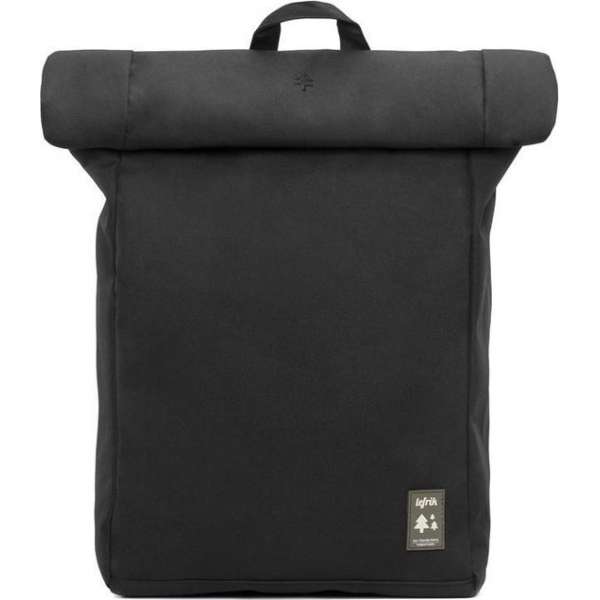 Lefrik Roll Rolltop Laptop Rugzak - Eco Friendly - Recycled Materiaal - 15,6 inch - Zwart