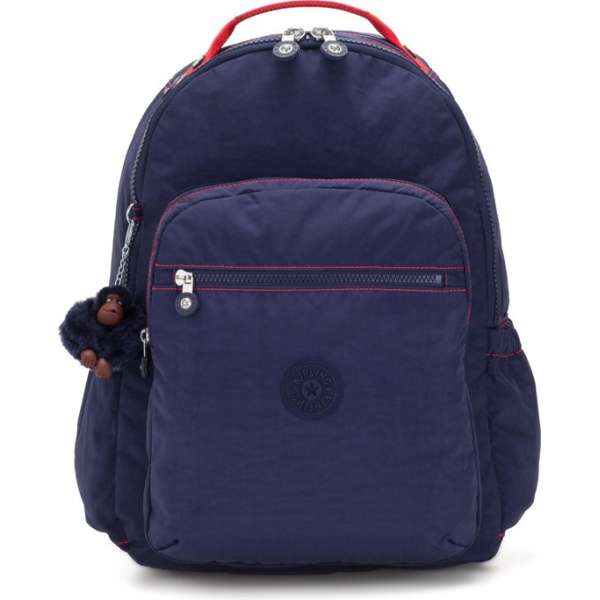 Kipling Seoul Go Large Rugzak 20 liter - Polish Blue C