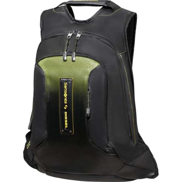 Samsonite Rugzak Met Laptopvak - Paradiver X Diesel Laptop Backpack L  15,6 inch Black/Yellow