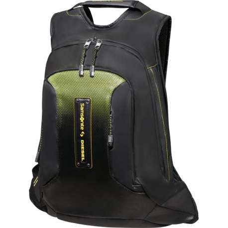 Samsonite Rugzak Met Laptopvak - Paradiver X Diesel Laptop Backpack L  15,6 inch Black/Yellow