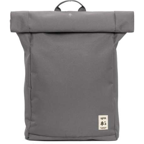 Lefrik Roll Rolltop Laptop Rugzak - Eco Friendly - Recycled Materiaal - 15,6 inch - Grijs