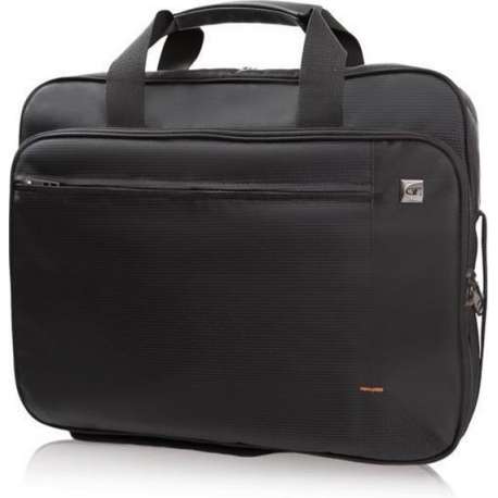 Gino Ferrari Crius 16 inch Laptoptas Aktetas Zwart