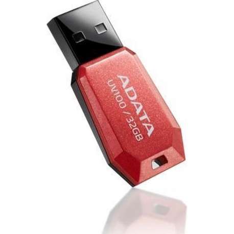 ADATA DashDrive UV100 - USB-stick - 32 GB Rood