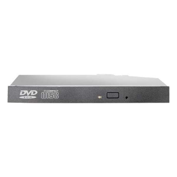 Hewlett Packard Enterprise 12.7mm Slim SATA DVD ROM JackBlack optisch schijfstation Intern Zwart DVD-ROM
