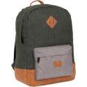 New Rebels Creek Round Shape Backpack Dark Green/Anthracite VI | Rugtas | Rugzak.