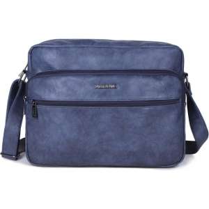 Wimona Cristina 4040 Schoudertas / Laptoptas - 15,6 inch - Donkerblauw