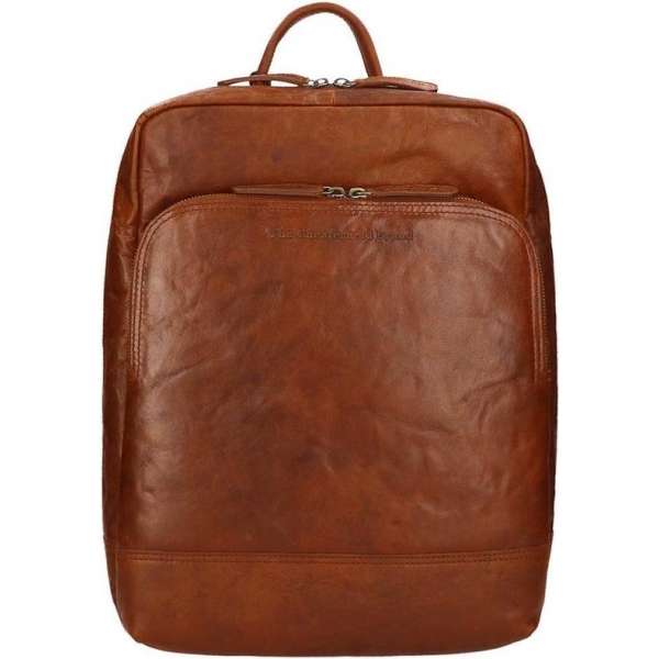 Chesterfield - 15,4 inch Laptop Rugzak - Mack - cognac