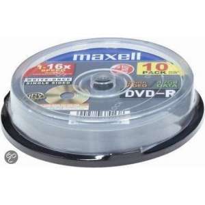 DVD-R 4.7GB 16X Spindel 10