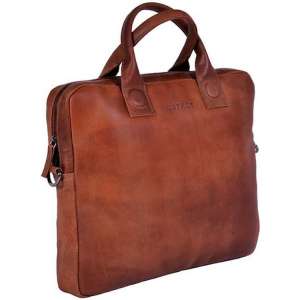 DSTRCT Werktas Laptoptas 13,3" Cognac