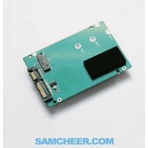 LC-ADA-M2-NB-SATA Converter card from SATA (2,5" / 6,35 cm) to M.2 (NGFF / SATA)