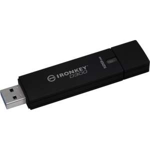 IronKey IKD300 128GB USB flash drive USB Type-A 3.2 Gen 1 (3.1 Gen 1) Zwart
