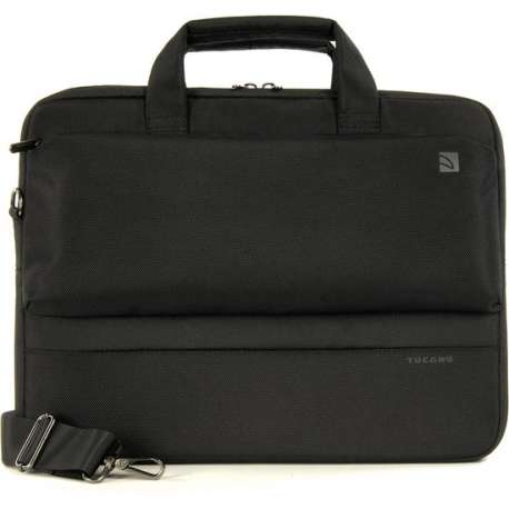 Tucano Dritta Silm 15 inch Laptoptas - Black