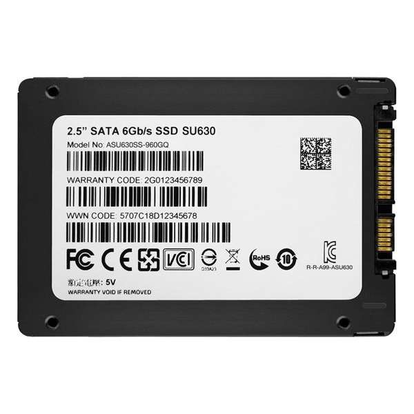 ADATA SU630 Interne 2.5" SATA SSD - 960GB