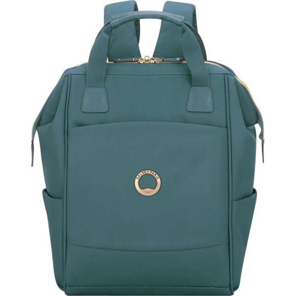 Delsey Montrouge Rugtas - 13.3 inch Laptopvak - Groen