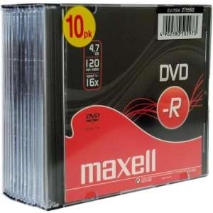 Maxell DVD-R 4.7GB 10 Pack