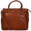 Spikes & Sparrow Laptoptas Bronco Leer - cognac