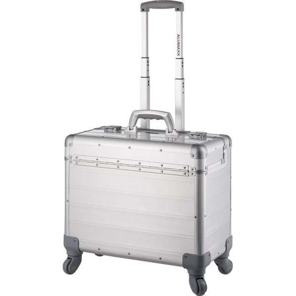 Alumaxx Pilotenkoffer Trolley Pandora Zilver