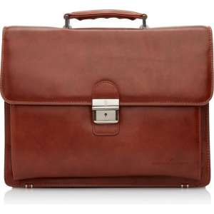 Castelijn & Beerens - Realta Laptoptas 13,3” RFID | cognac - Cognac