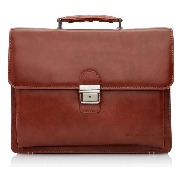 Castelijn & Beerens - Realta Laptoptas 13,3” RFID | cognac - Cognac