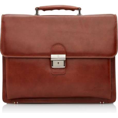 Castelijn & Beerens - Realta Laptoptas 13,3” RFID | cognac - Cognac