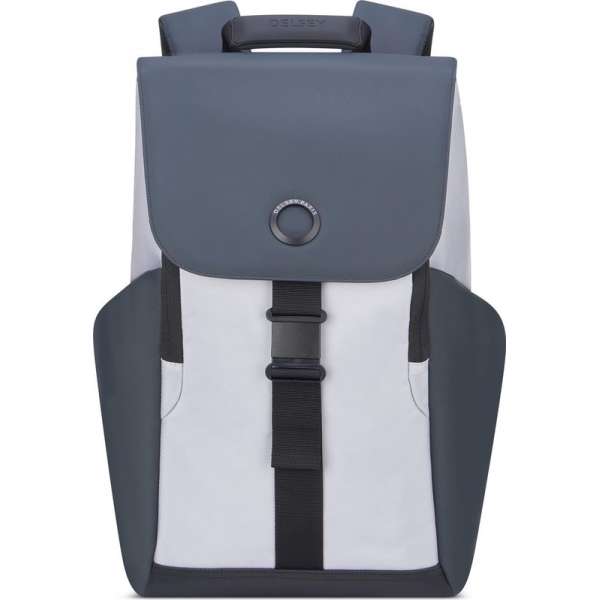 Delsey Securflap Laptop Backpack - Anti Diefstal - 1 Compartment - 15 inch - Silver