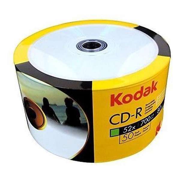 Kodak CD-R 700 MB Inkjet Printable 50 stuks